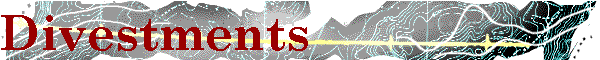 Divestments